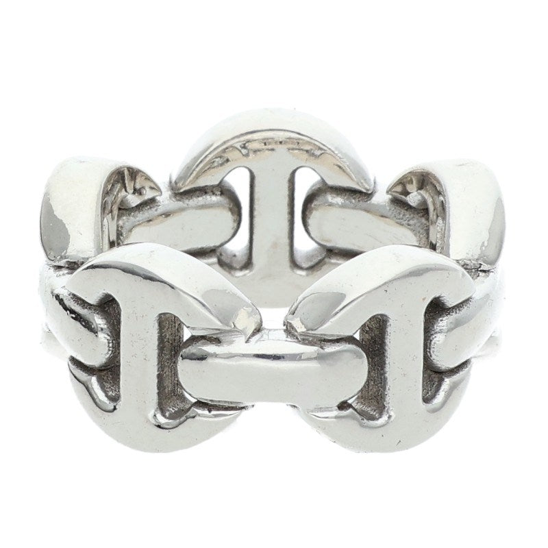 HOORSENBUHS DAME CLASSIC TRI-LINK Silver Ring Size ONE SIZE