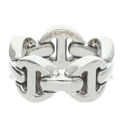 HOORSENBUHS DAME CLASSIC TRI-LINK Silver Ring Size ONE SIZE