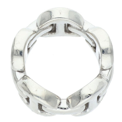 HOORSENBUHS DAME CLASSIC TRI-LINK Silver Ring Size ONE SIZE