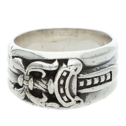 Chrome Hearts Dagger Sterling Silver Ring Size US 11.5