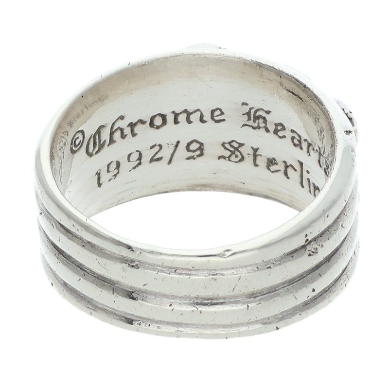Chrome Hearts Dagger Sterling Silver Ring Size US 11.5
