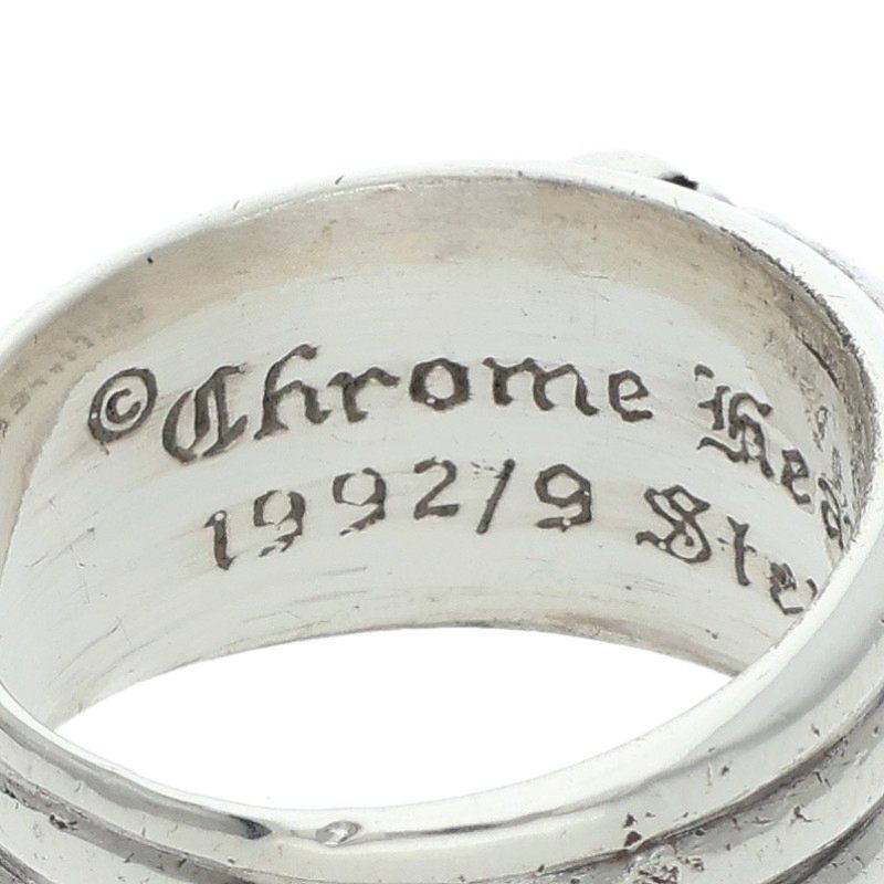 Chrome Hearts Dagger Sterling Silver Ring Size US 11.5