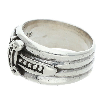 Chrome Hearts Dagger Sterling Silver Ring Size US 11.5