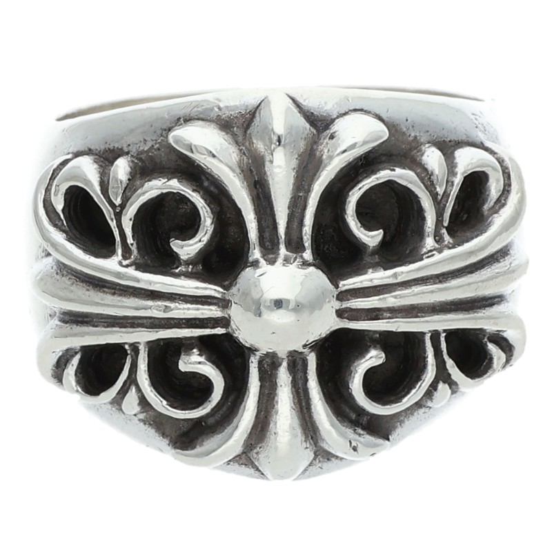 Chrome Hearts Keeper Sterling Silver Ring Size ONE SIZE