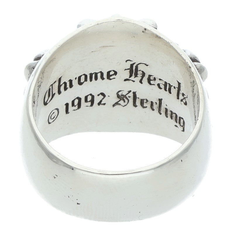 Chrome Hearts Keeper Sterling Silver Ring Size ONE SIZE