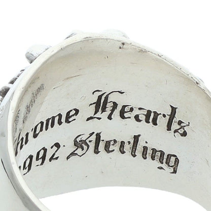 Chrome Hearts Keeper Sterling Silver Ring Size ONE SIZE