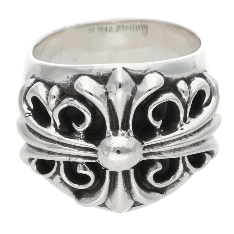 Chrome Hearts Keeper Sterling Silver Ring Size ONE SIZE