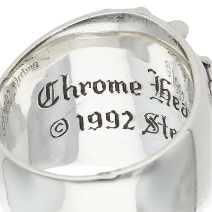 Chrome Hearts Keeper Sterling Silver Ring Size ONE SIZE