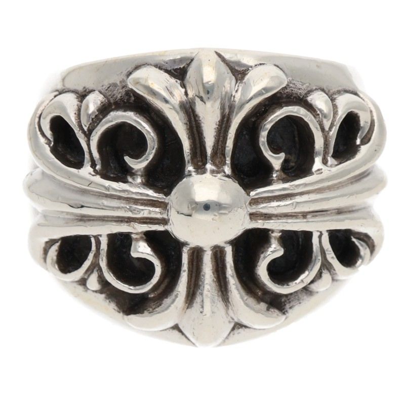 Chrome Hearts Keeper Sterling Silver Ring Size ONE SIZE