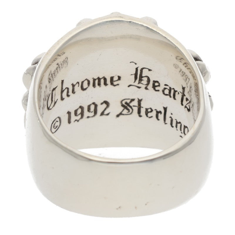 Chrome Hearts Keeper Sterling Silver Ring Size ONE SIZE
