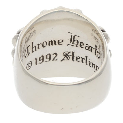 Chrome Hearts Keeper Sterling Silver Ring Size ONE SIZE