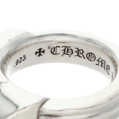 Chrome Hearts WAXD PNK Sterling Silver Ring Size US 7