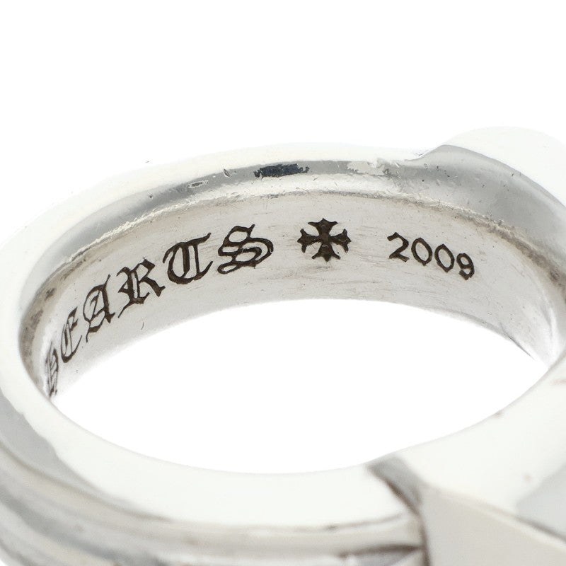 Chrome Hearts WAXD PNK Sterling Silver Ring Size US 7