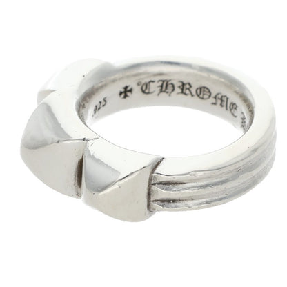 Chrome Hearts WAXD PNK Sterling Silver Ring Size US 7