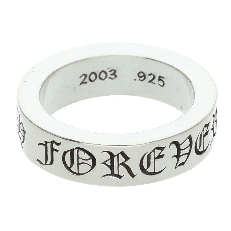 Chrome Hearts 6mm Spacer Forever Silver Ring Size ONE SIZE