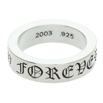 Chrome Hearts 6mm Spacer Forever Silver Ring Size ONE SIZE