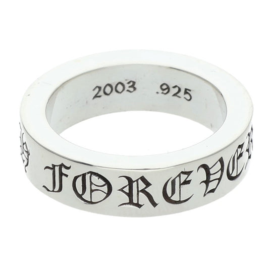 Chrome Hearts 6mm Spacer Forever Silver Ring Size ONE SIZE