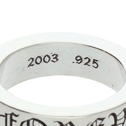 Chrome Hearts 6mm Spacer Forever Silver Ring Size ONE SIZE