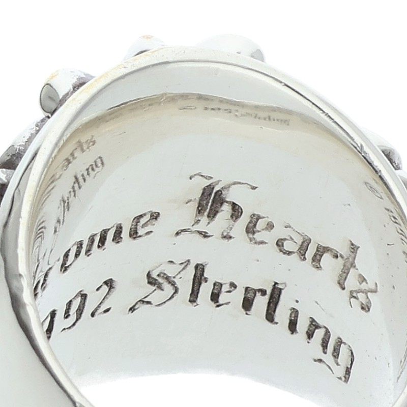 Chrome Hearts Keeper Sterling Silver Ring Size US 5
