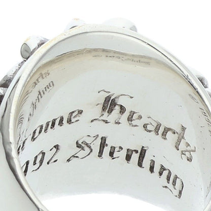 Chrome Hearts Keeper Sterling Silver Ring Size US 5