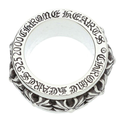 Chrome Hearts Spinner CH X Silver Ring Size ONE SIZE