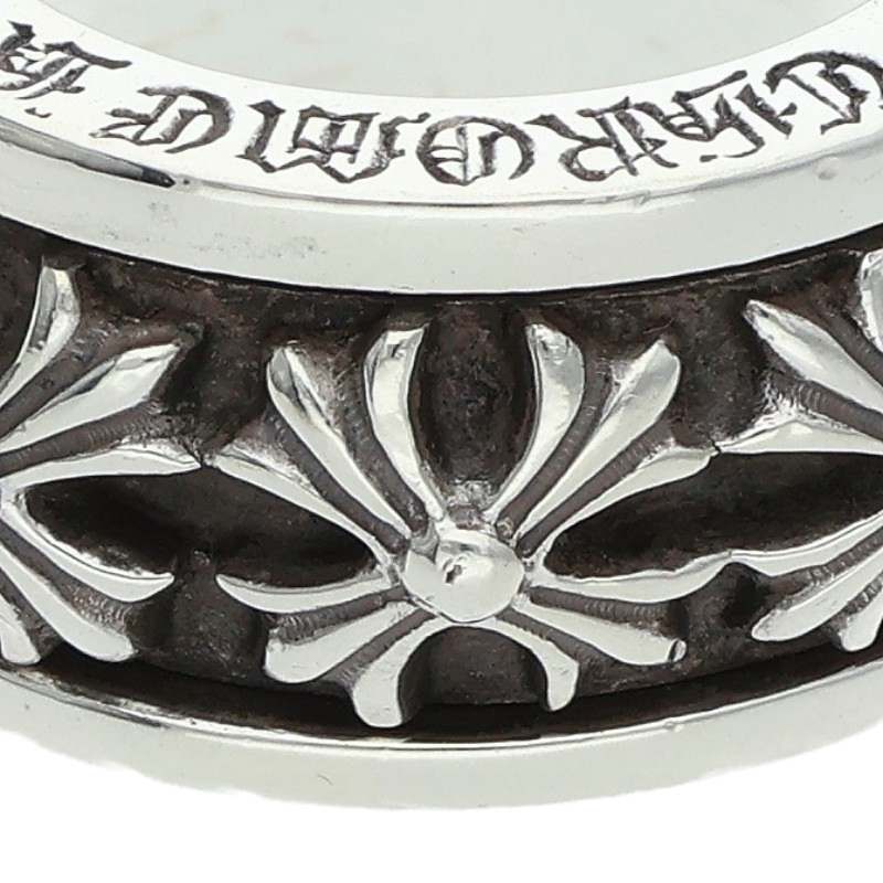 Chrome Hearts Spinner CH X Silver Ring Size ONE SIZE