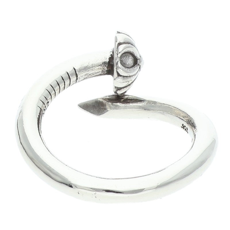 Chrome Hearts NAIL CRSBALL Silver Ring Size ONE SIZE