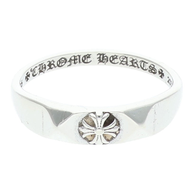 Chrome Hearts BUBBLGM PYRAMID PLS Silver Ring Size US 6