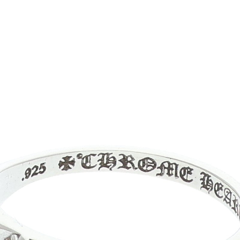 Chrome Hearts BUBBLGM PYRAMID PLS Silver Ring Size US 6