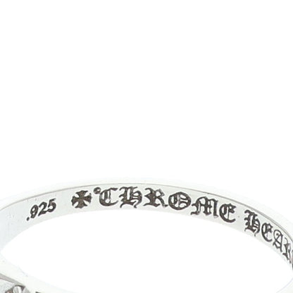 Chrome Hearts BUBBLGM PYRAMID PLS Silver Ring Size US 6