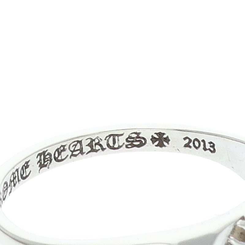 Chrome Hearts BUBBLGM PYRAMID PLS Silver Ring Size US 6