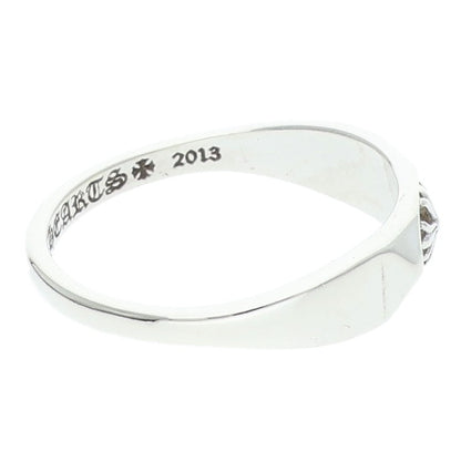 Chrome Hearts BUBBLGM PYRAMID PLS Silver Ring Size US 6