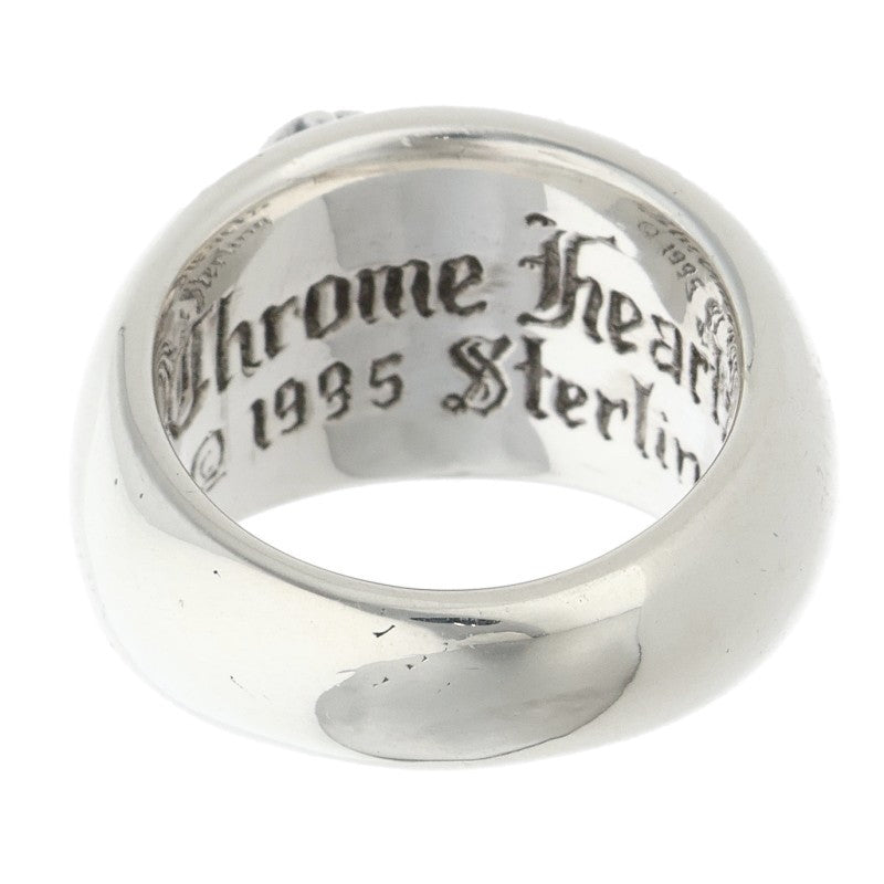Chrome Hearts Heart In Band Pave Diamond Ring Size ONE Multi
