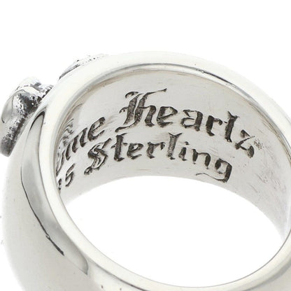 Chrome Hearts Heart In Band Pave Diamond Ring Size ONE Multi