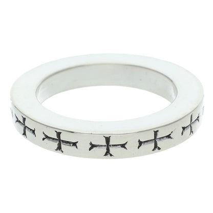Chrome Hearts 3mm Spacer FUCKYOU Silver Ring Size US 4.5