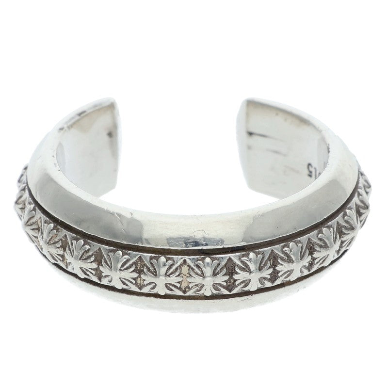 Chrome Hearts OPEN BAND CH PLS Silver Ring Size US 8