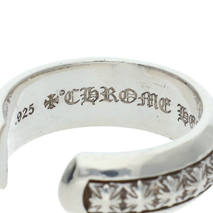 Chrome Hearts OPEN BAND CH PLS Silver Ring Size US 8