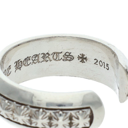 Chrome Hearts OPEN BAND CH PLS Silver Ring Size US 8