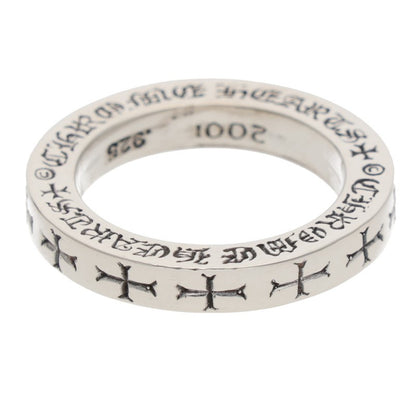 Chrome Hearts 3mm Spacer FUCKYOU Silver Ring Size US 5.5