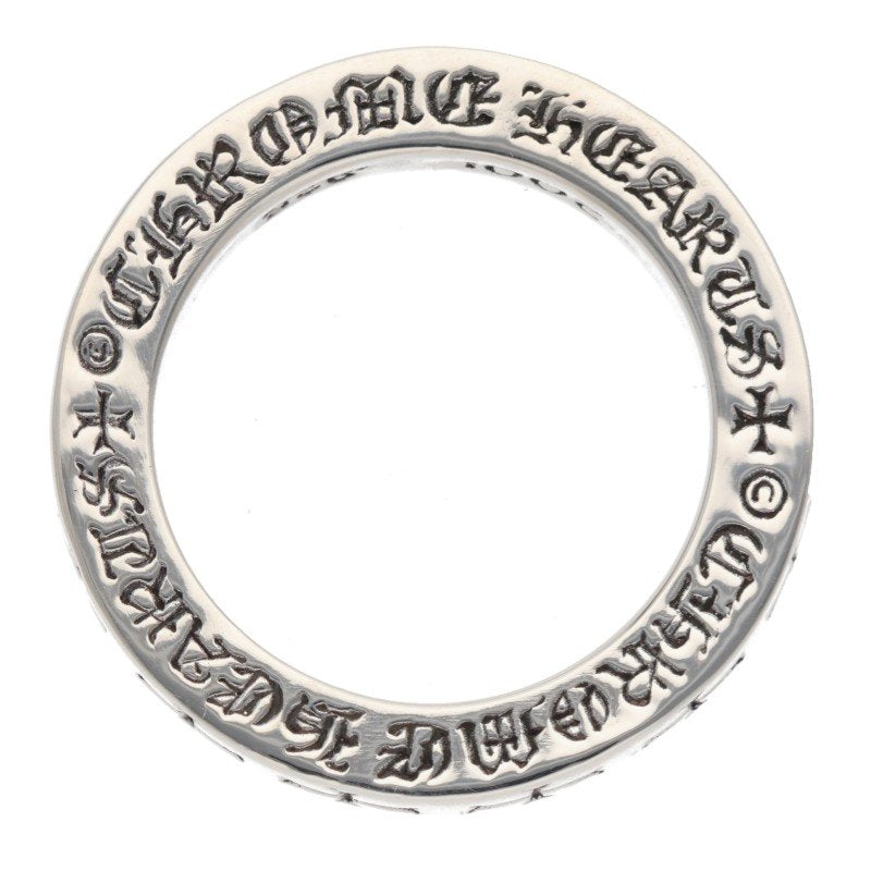 Chrome Hearts 3mm Spacer FUCKYOU Silver Ring Size US 5.5