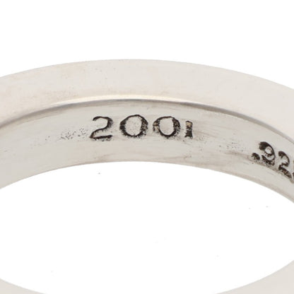 Chrome Hearts 3mm Spacer FUCKYOU Silver Ring Size US 5.5