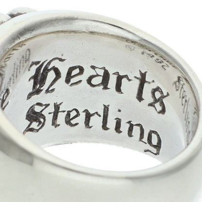 Chrome Hearts FLRL CRS Sterling Silver Ring Size US 5