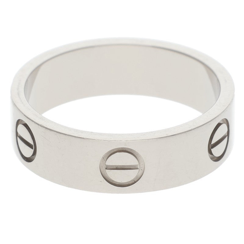 Cartier LOVE RING K18WG White Gold Ring Size ONE SIZE