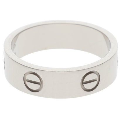Cartier LOVE RING K18WG White Gold Ring Size ONE SIZE