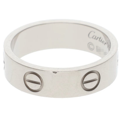 Cartier LOVE RING K18WG White Gold Ring Size ONE SIZE