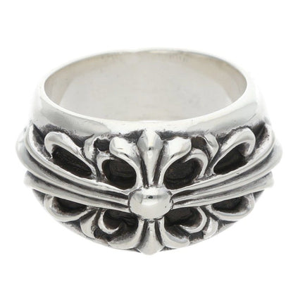 Chrome Hearts FLRL CRS Sterling Silver Ring Size ONE SIZE