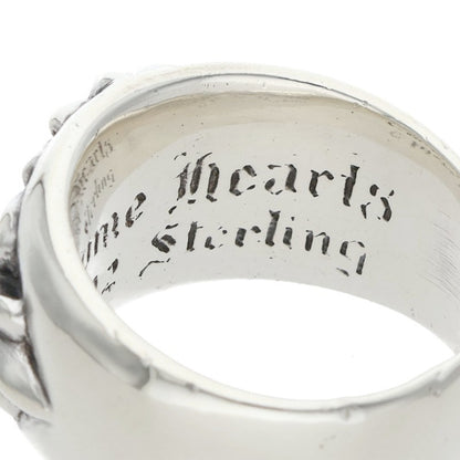 Chrome Hearts FLRL CRS Sterling Silver Ring Size ONE SIZE