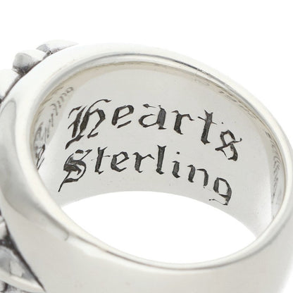 Chrome Hearts FLRL CRS Sterling Silver Ring Size US 5
