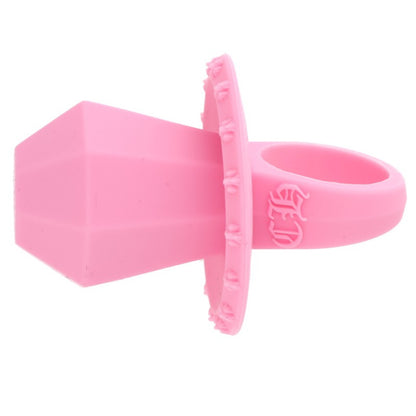 Chrome Hearts PPO-SLCN Pink Rubber Ring Size US 6