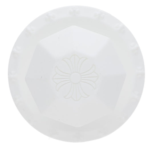 Chrome Hearts PPO-SLCN White Rubber Ring Size ONE SIZE